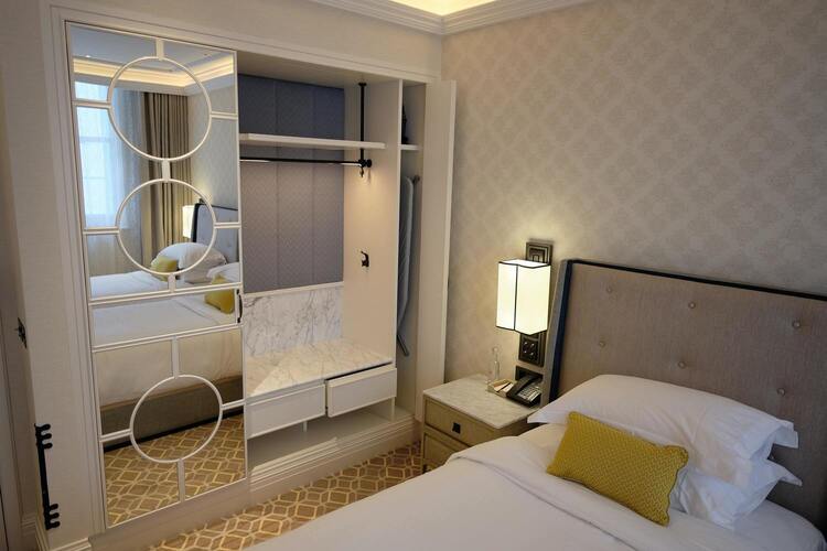Chambre de l'hôtel des mouettes